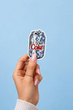 Disco Ball Diet Coke Can Glitter Vinyl Sticker