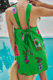 Trinie Postcard Amory Halter Mini Dress