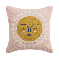 Sun Hook Pillow by Elizabeth Olwen