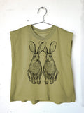 Hares Joan Heavyweight Muscle Tee