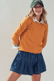 Bestselling Viscose Crewneck Pullover (SEVEN Colors)