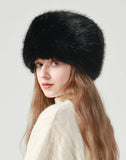 Fuzzy Furry Winter Faux Fur Hat