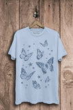Butterflies Graphic Top