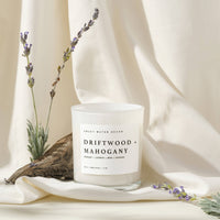 Driftwood and Mahogany Soy Candle