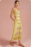Embroidered Floral Set
