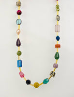 Mariposa Jewel Tone Beaded Necklace