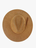 Atlas Faux Suede Fedora – Braided Band Hat