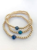 Anna 14K Filled Handmade Bracelet | Tahitian Pearl | BANNTP