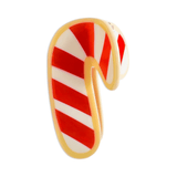 Midi Candy Cane Holiday Cookie Hair Claw Clip