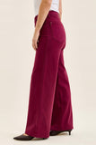 Judy Blue Retro Wide Leg in Boysenberry