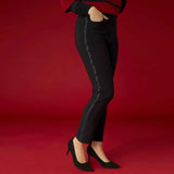 Georgie Tuxedo Side Stripe Pants