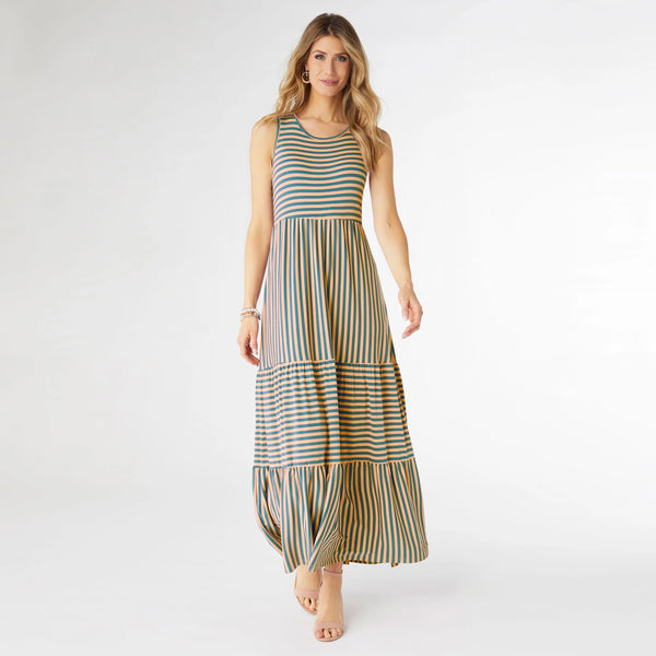 Janie Striped Maxi Dress