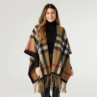 Jora Plaid Wrap