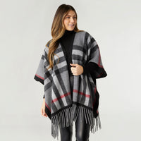 Jora Plaid Wrap