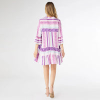 Milena Aztec Print Dress