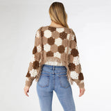 Nyla Crochet Pullover