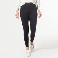 OMG Wide Waistband Black Leggings