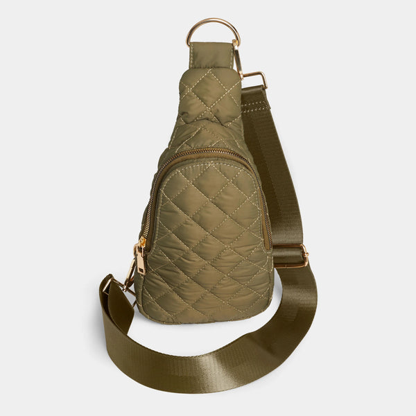 Rhea Puffer Sling Bag