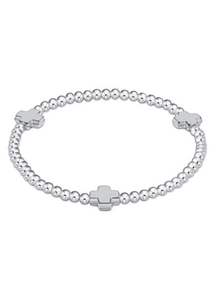 enewton | Sterling Silver Signature Cross Bracelet