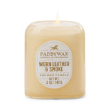 Paddywax Vista 5 oz. Leather & Smoke