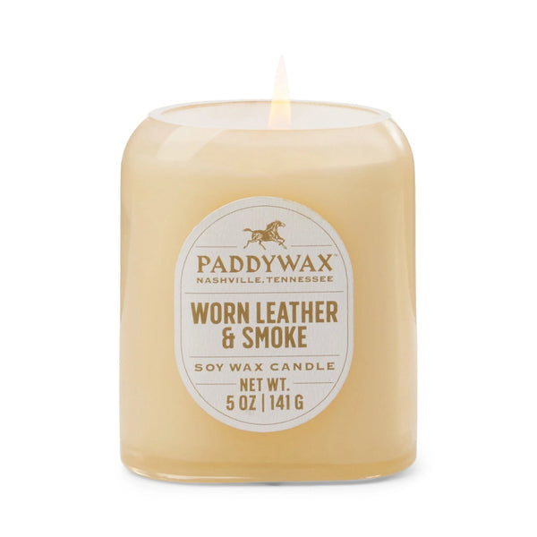 Paddywax Vista 5 oz. Leather & Smoke