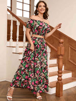 Belize, Here I Come! Top and Maxi Skirt Set