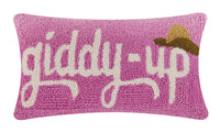 Giddy Up Hook Pillow