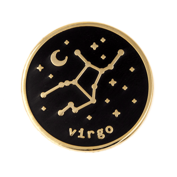 Virgo Zodiac Enamel Pin
