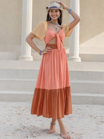 Carolyne Colorblock Dress (Website Only)