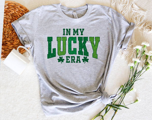 In My Lucky Era Shamrock - St Patrick's Day Shirt