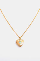 Birthstone 14K Gold-Plated Pendant Necklace
