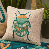 Ethereal Garden Beetle Hook Pillow