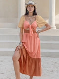 Carolyne Colorblock Dress (Website Only)