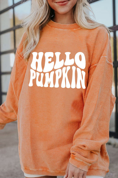 Hello Pumpkin! Graphic Sweatshirt