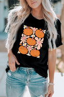 Groovy Pumpkin Graphic T-Shirt
