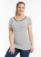 Rayon Striped Tee