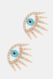 Evil Eye Rhinestone Earrings