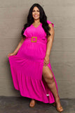 Oaks Day Plus Size Maxi Dress (Online Only)