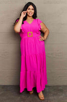 Oaks Day Plus Size Maxi Dress (Online Only)