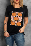Groovy Pumpkin Graphic T-Shirt