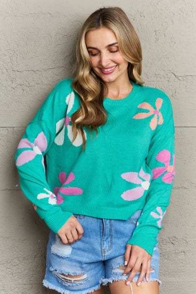 Selina Floral Sweater
