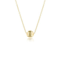 16" Necklace Gold - Dignity 8mm Gold