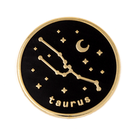 Taurus Zodiac Enamel Pin