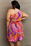 Fall Back Plus Size Mini Dress (Website Only)