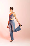 The Far Out Denim Flare in Fools Gold