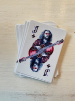 Jim James Playing Card Sticker